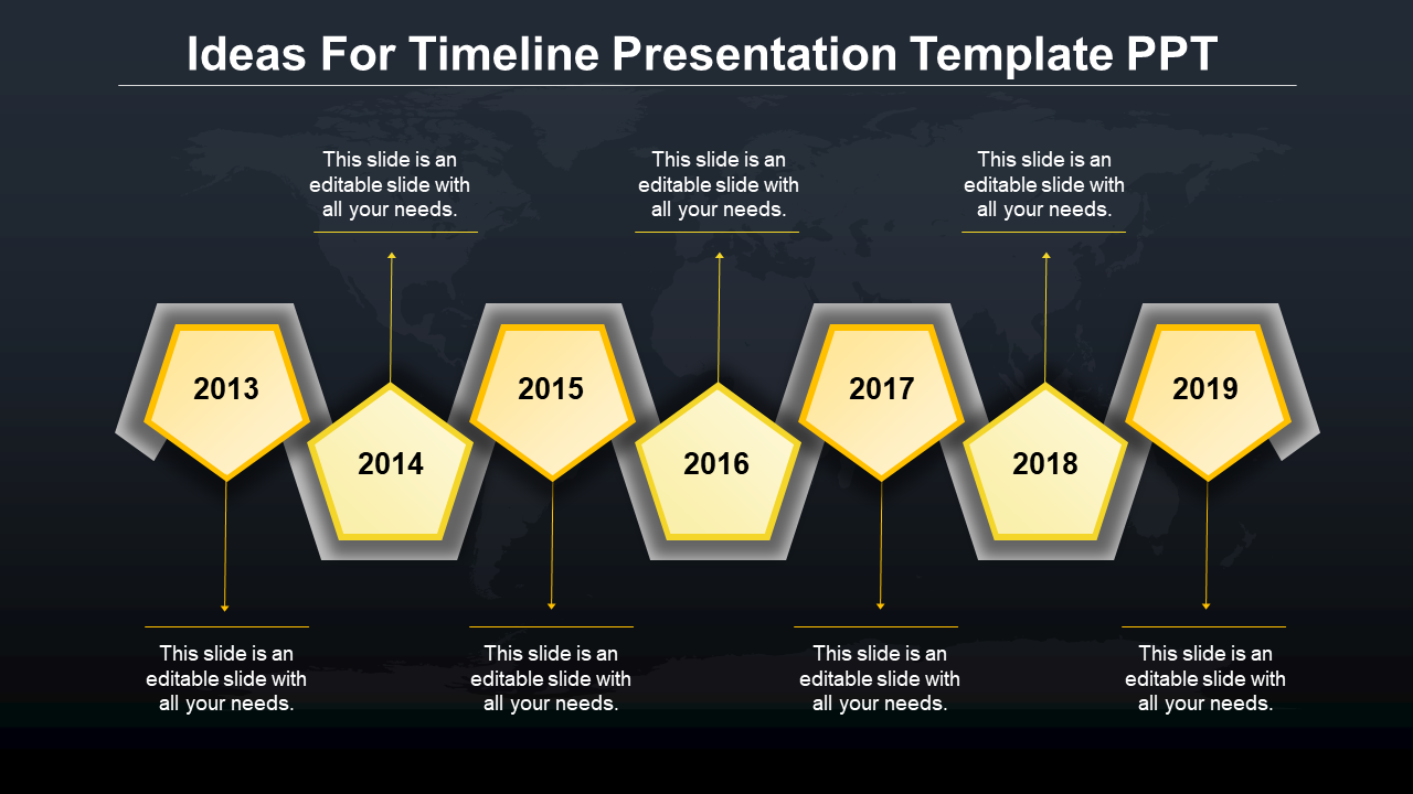 timeline presentation template ppt-yellow-7